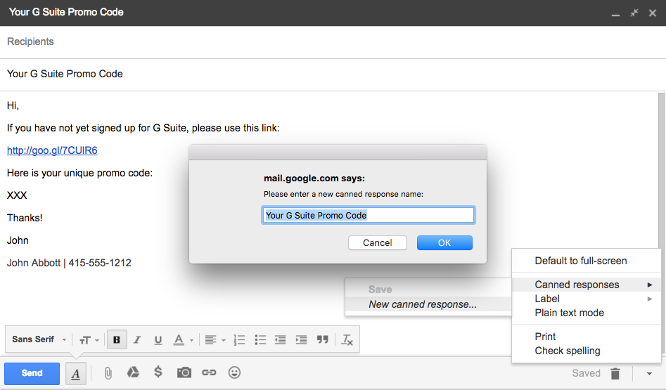 Gmail Templates How To Create Them Using Canned Responses Lexnet