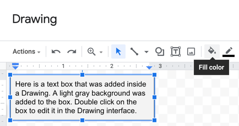 how to insert a text box in google sheets